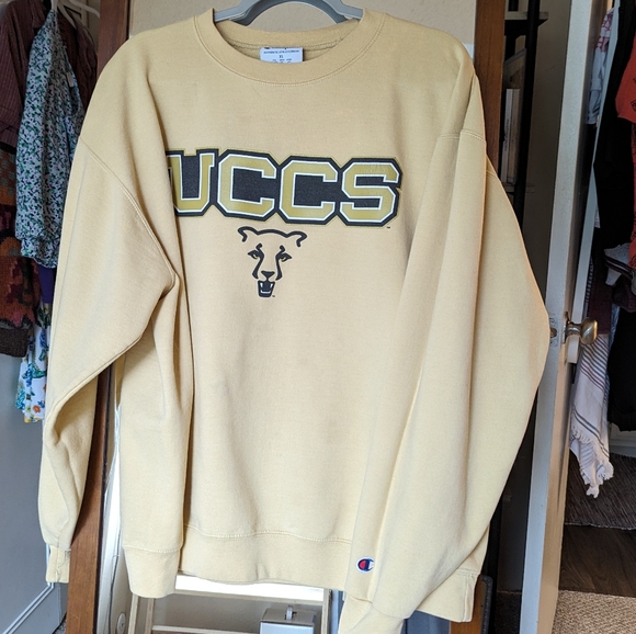 UCCS Vintage Champion Crew Neck Sweatshirt - Picture 2 of 12